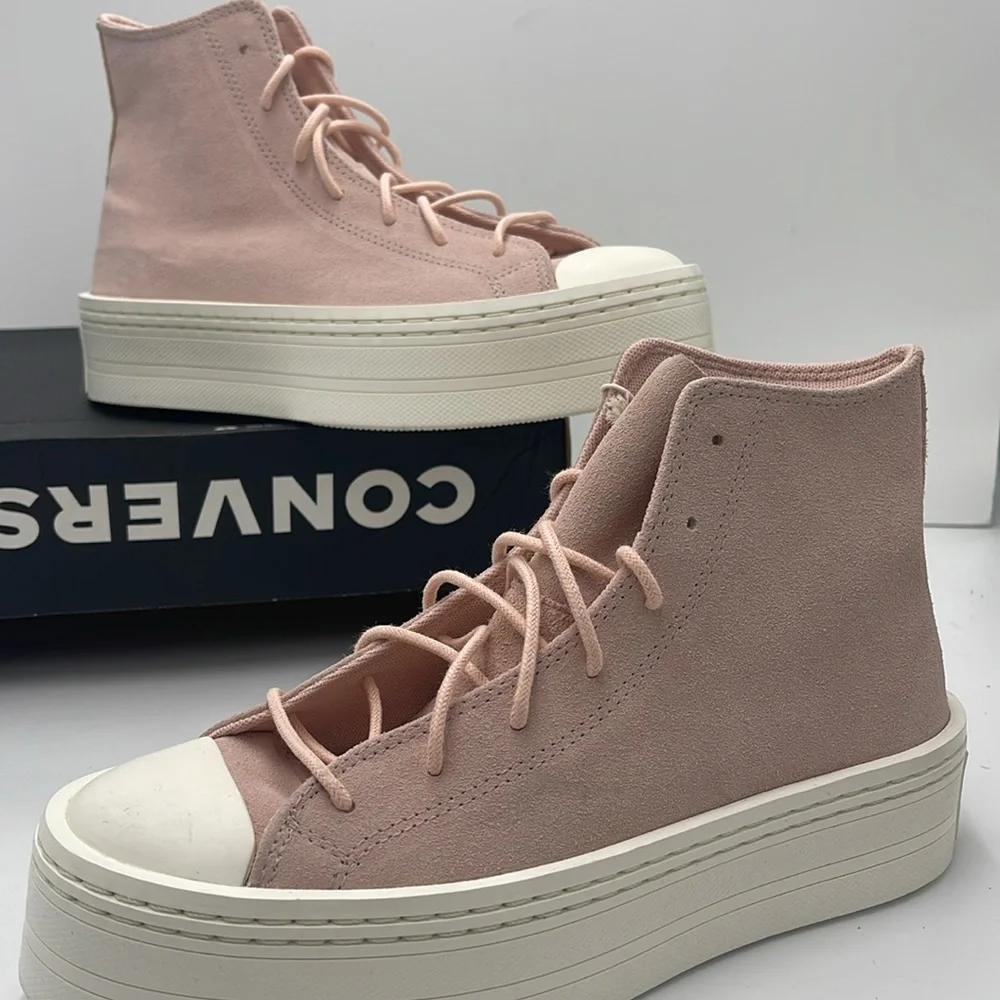 Converse WMNS Pink High-Top Sneakers Platform A04663C
CTAS MODERN LIFT HI PINK - Picture 15 of 16